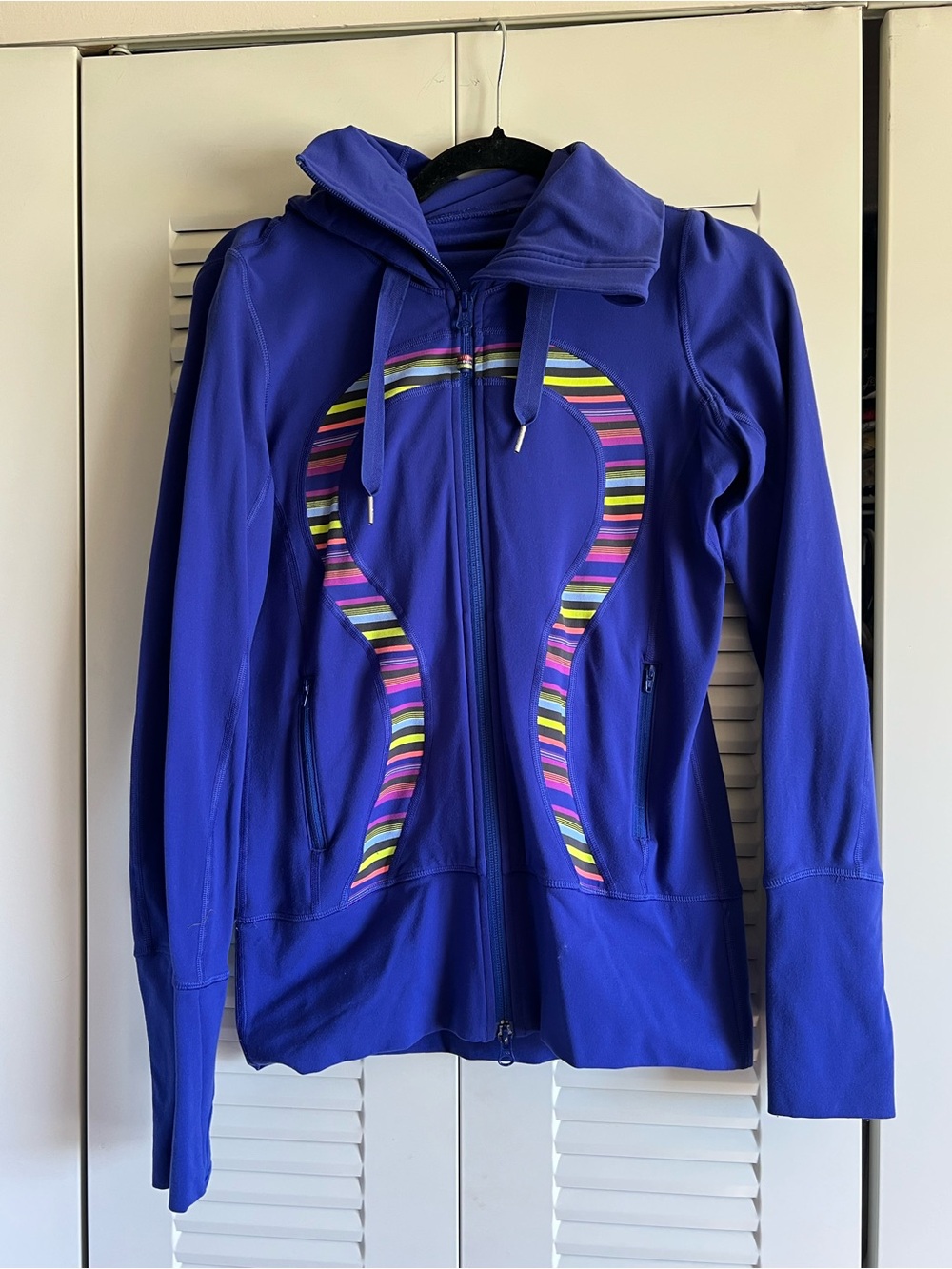 Lululemon Women’s Stride Hoodie Jacket - Purple - Size 4 - Like New - Picture 3 of 5